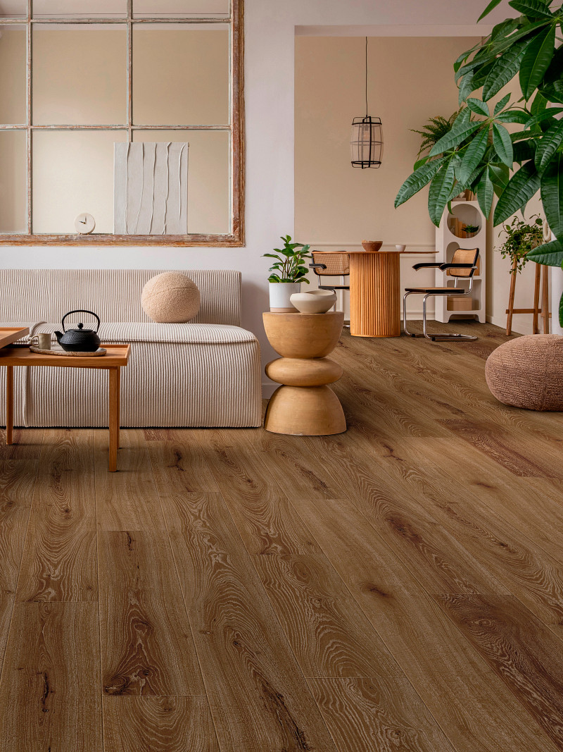 Crimson Flame Oak flooring in a room