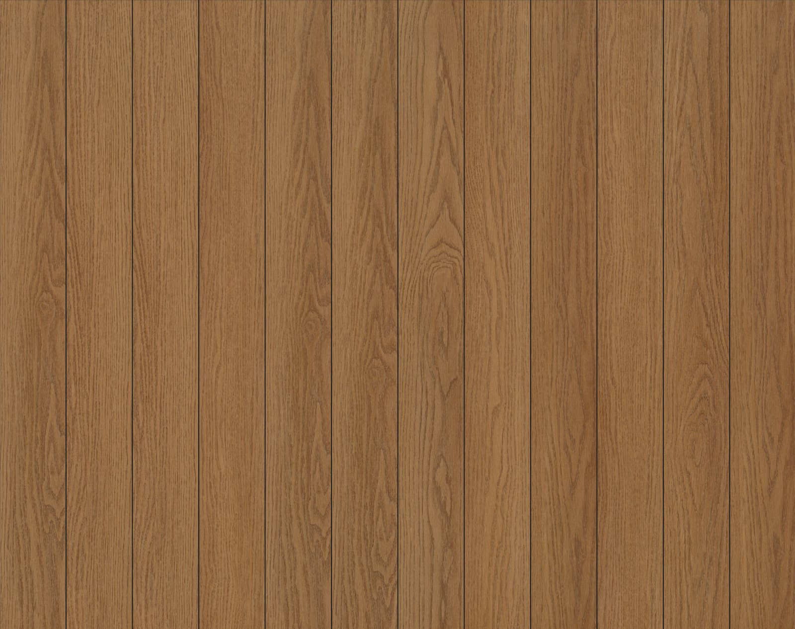 Gunstock Oak, its boards side by side