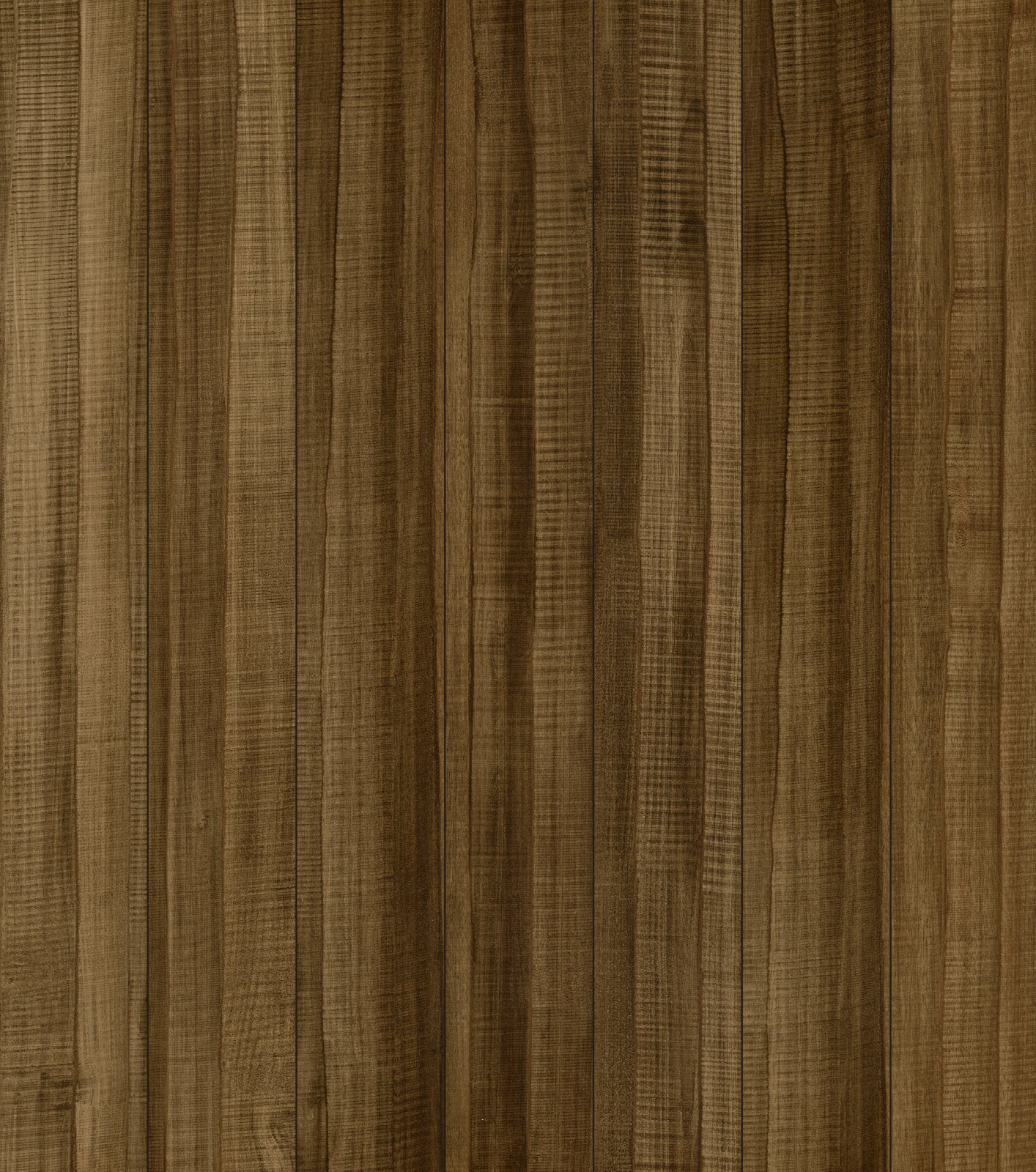 Corten, its boards side by side