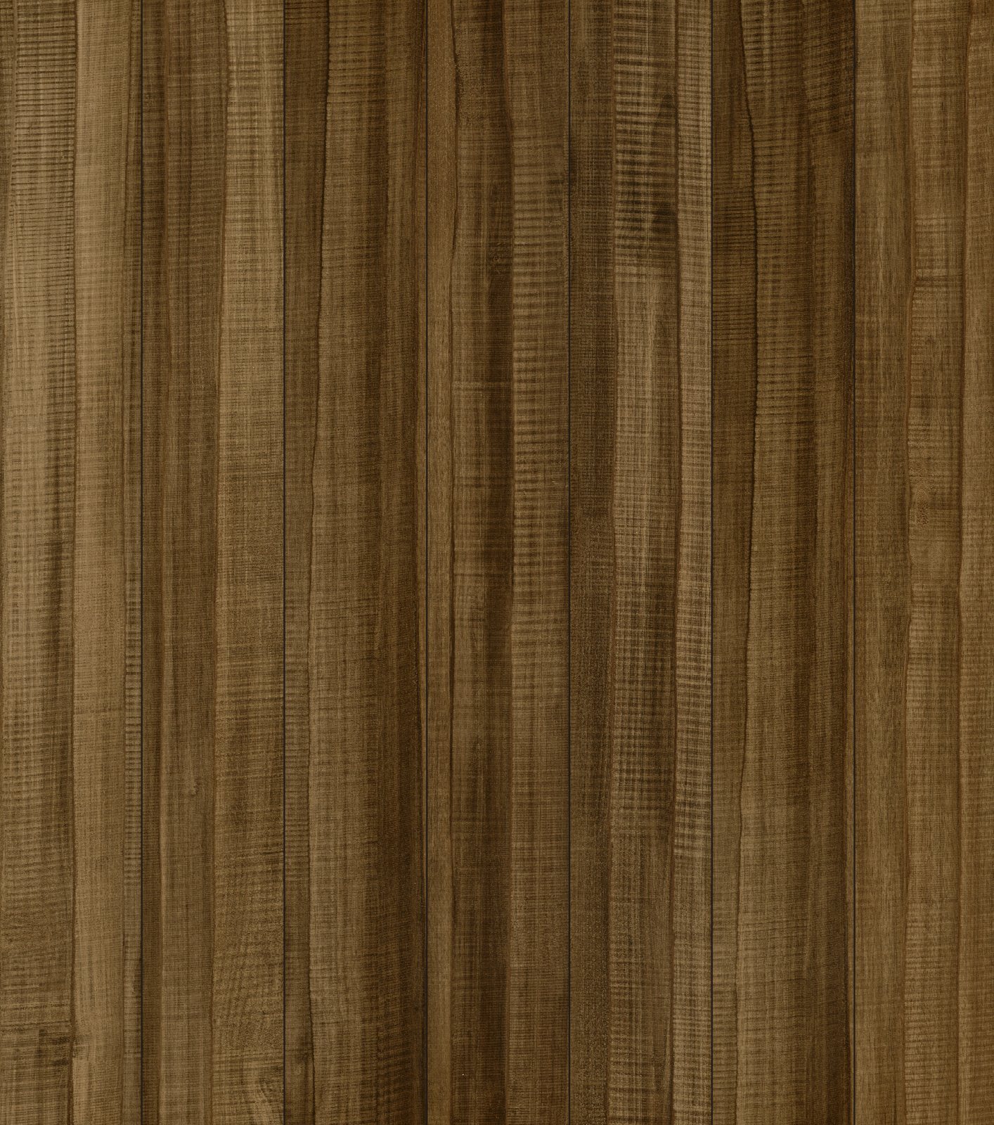Corten, its boards side by side