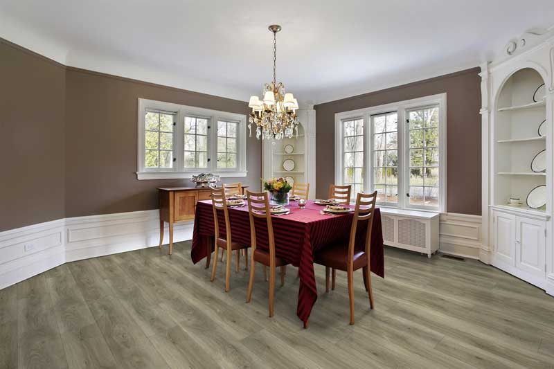 Distant Shore flooring, shown in a room