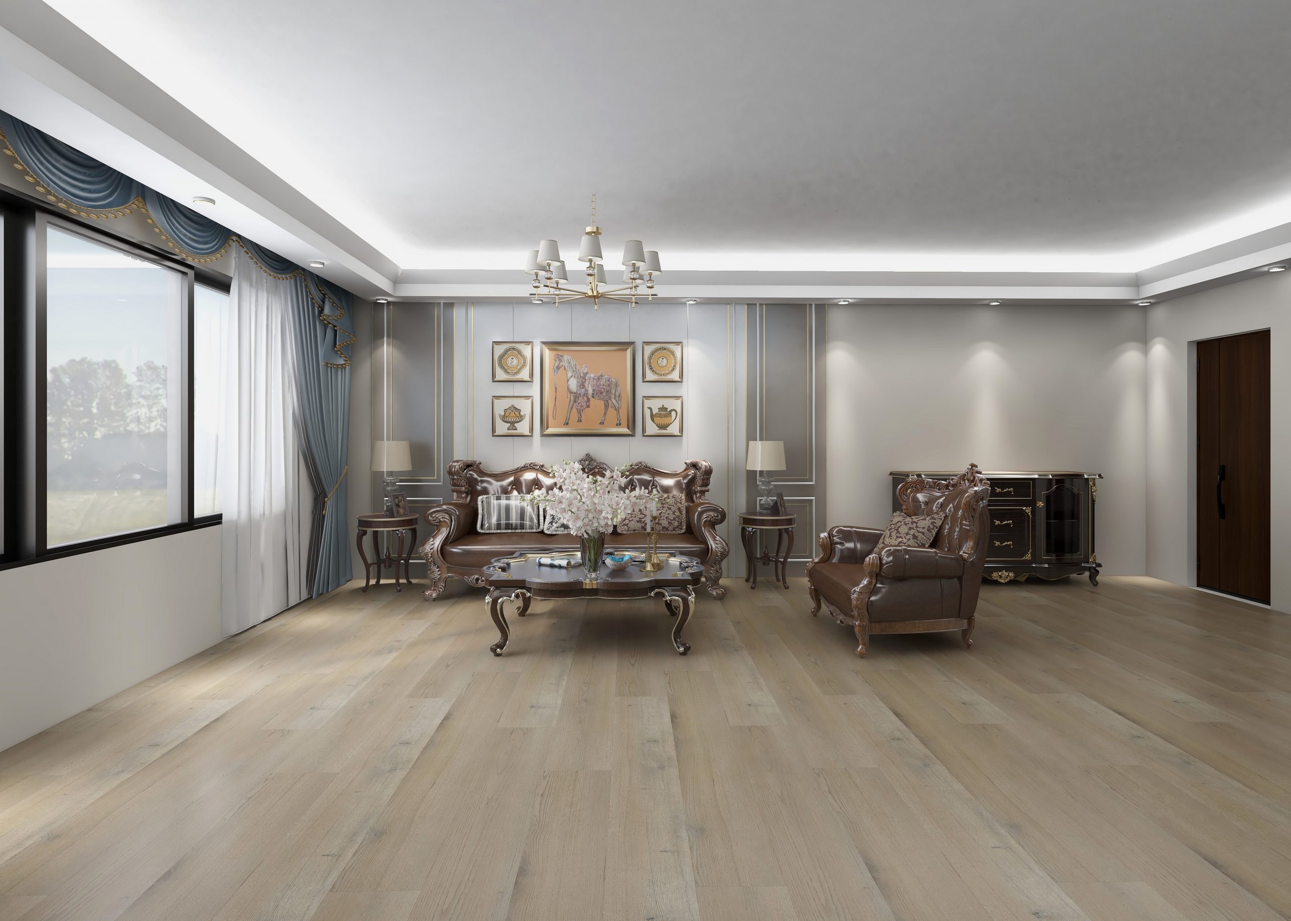 Cape Haven flooring, shown in a room