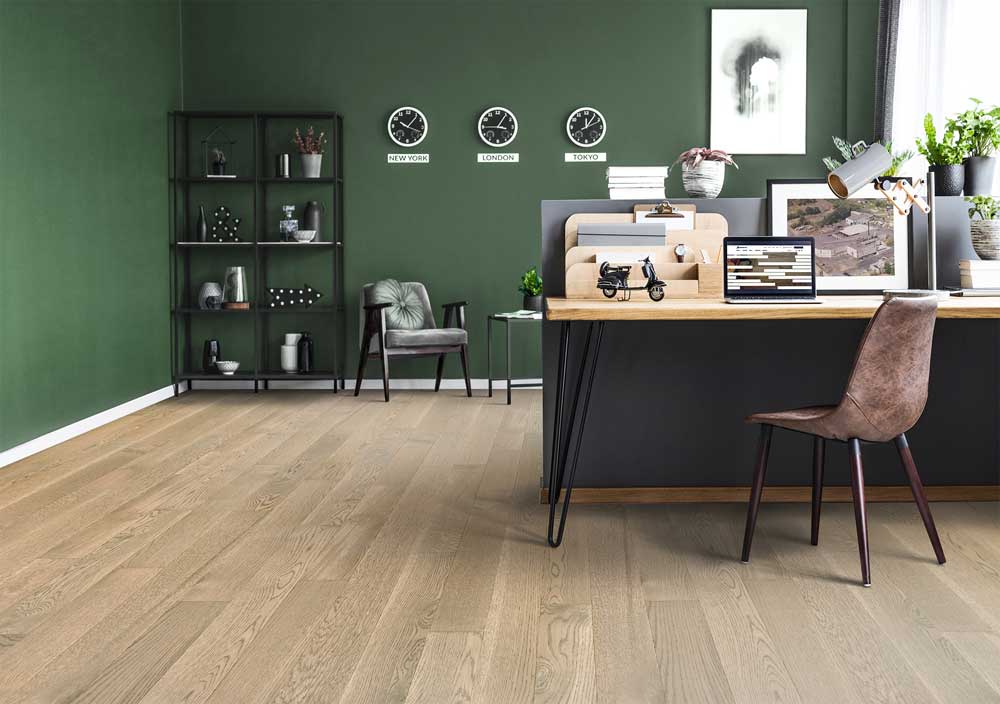 2016 flooring, shown in a room