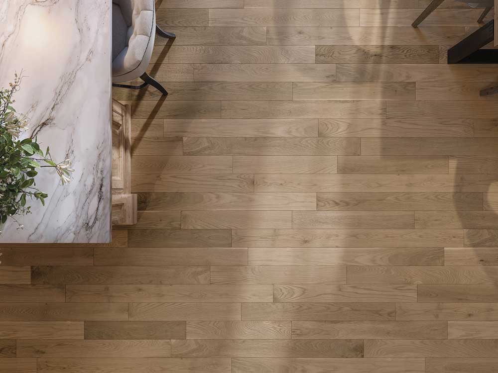 Gaspe flooring in a room