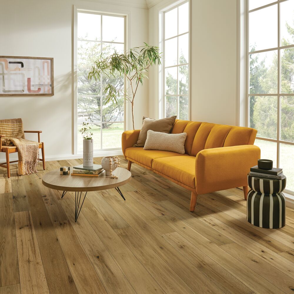 Honeyed Gold flooring in a room