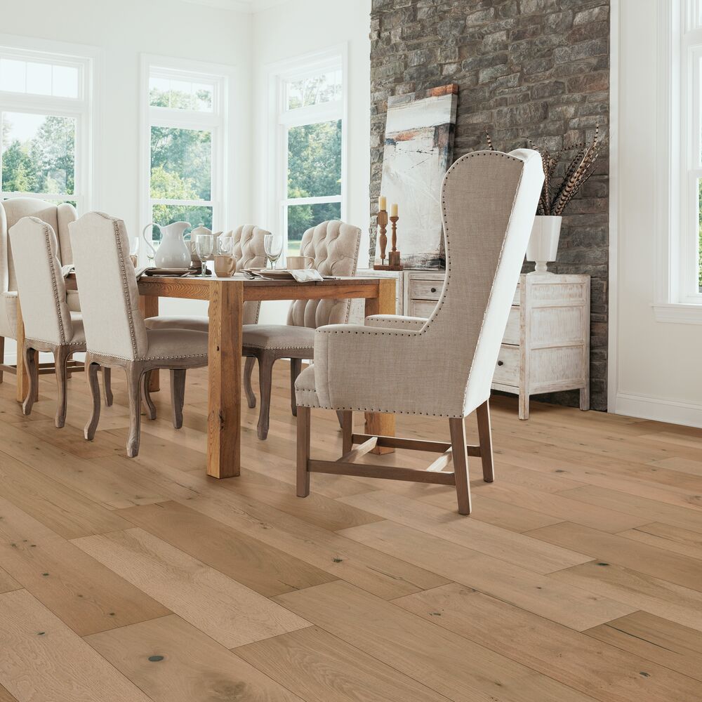 Barley and Hops flooring, shown in a room