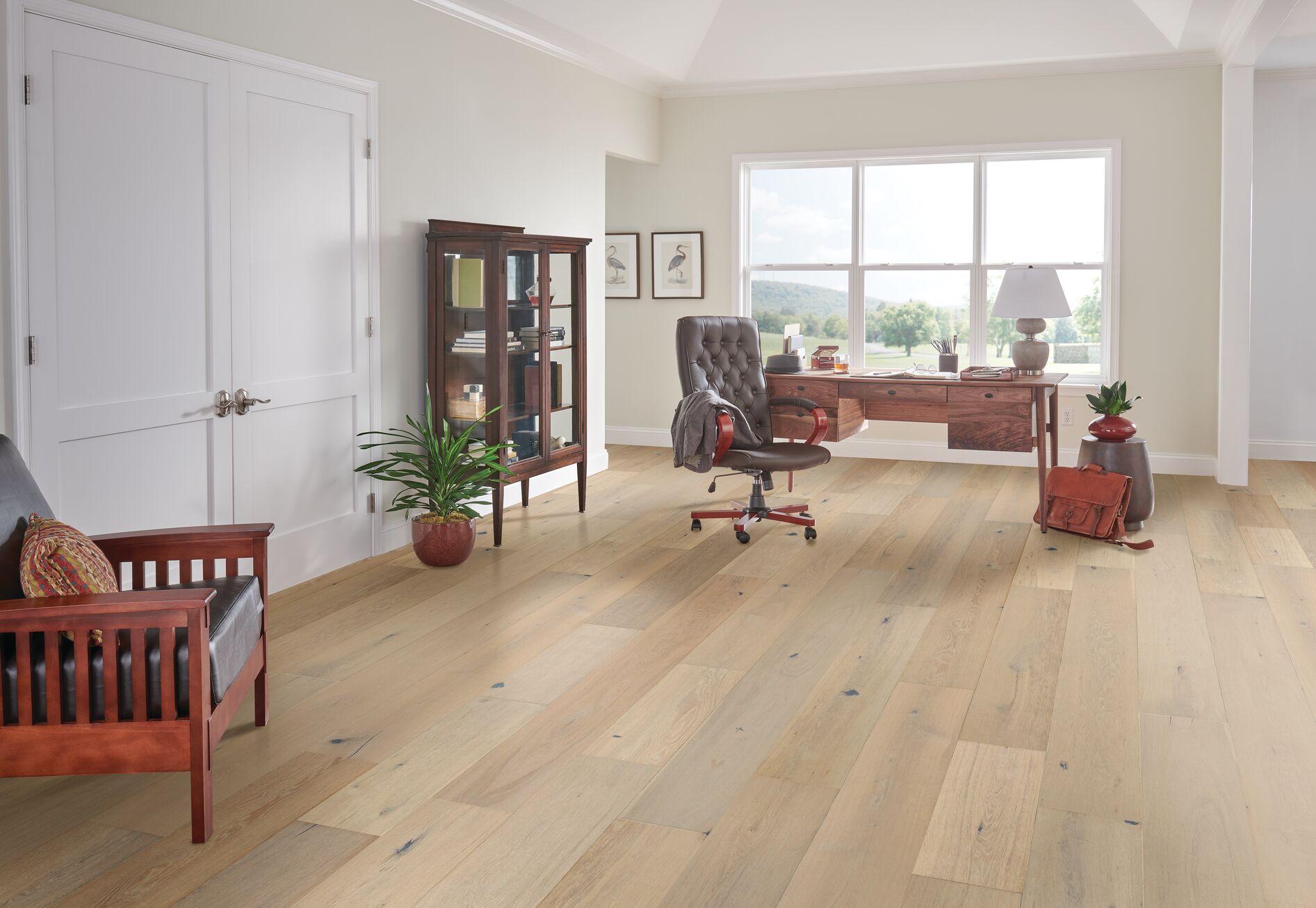 Loftlike Feel flooring in a room