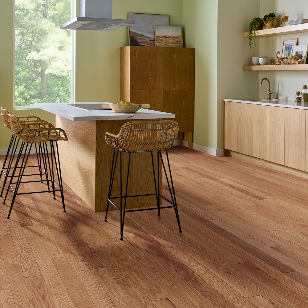 Sunrise East flooring in a room