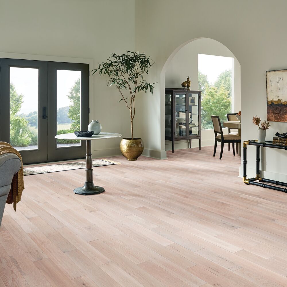 Oyster White flooring in a room