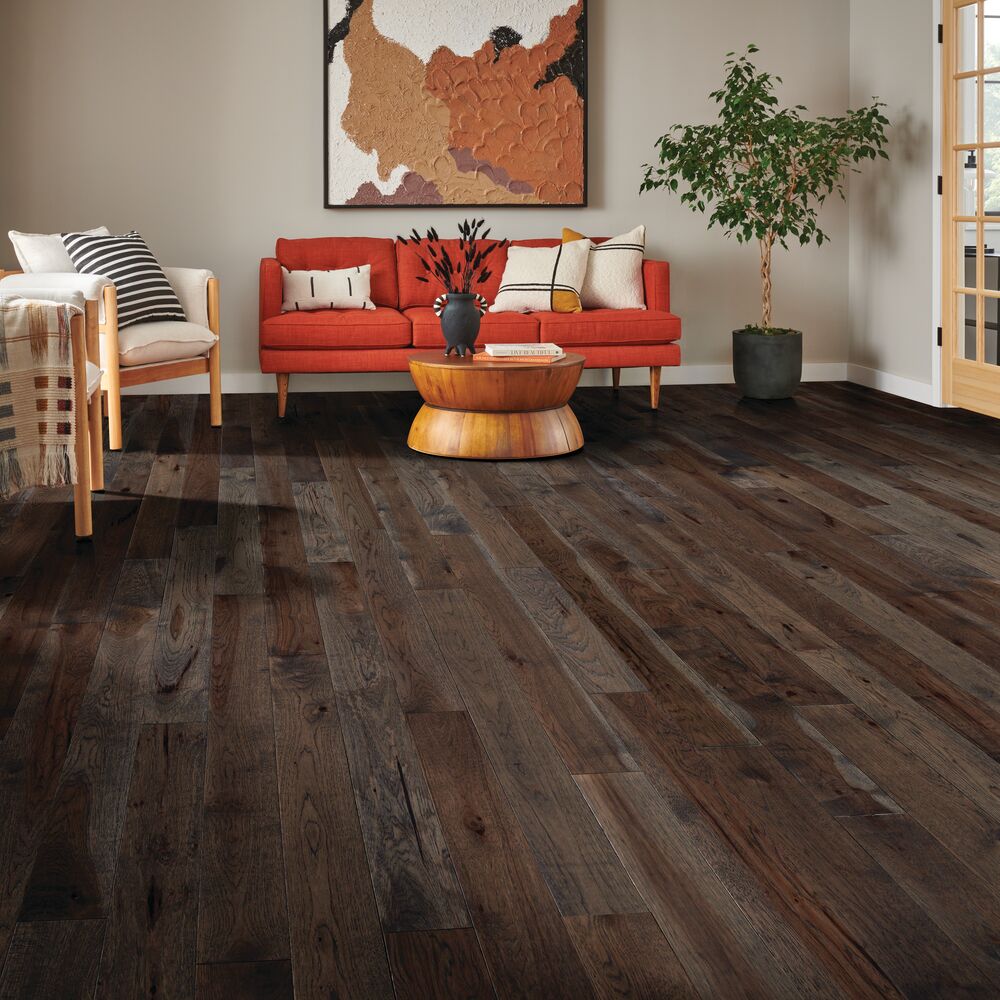 Cozy Night flooring in a room