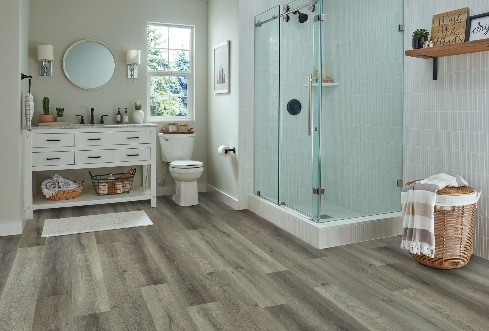 Deep Valley flooring, shown in a room