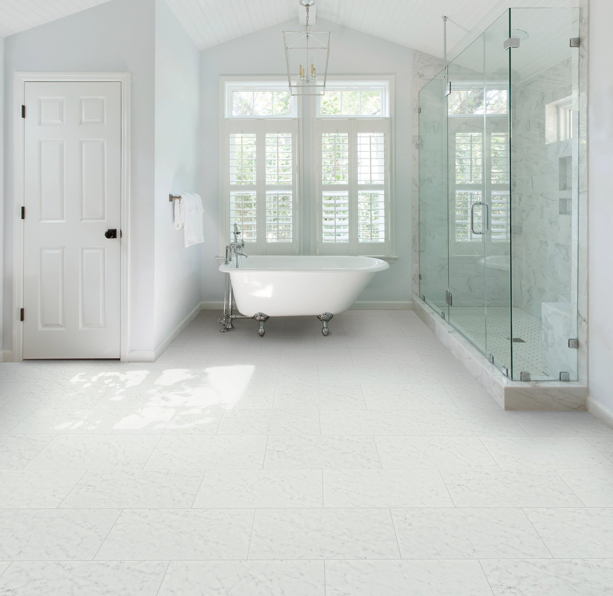 Bianco flooring, shown in a room