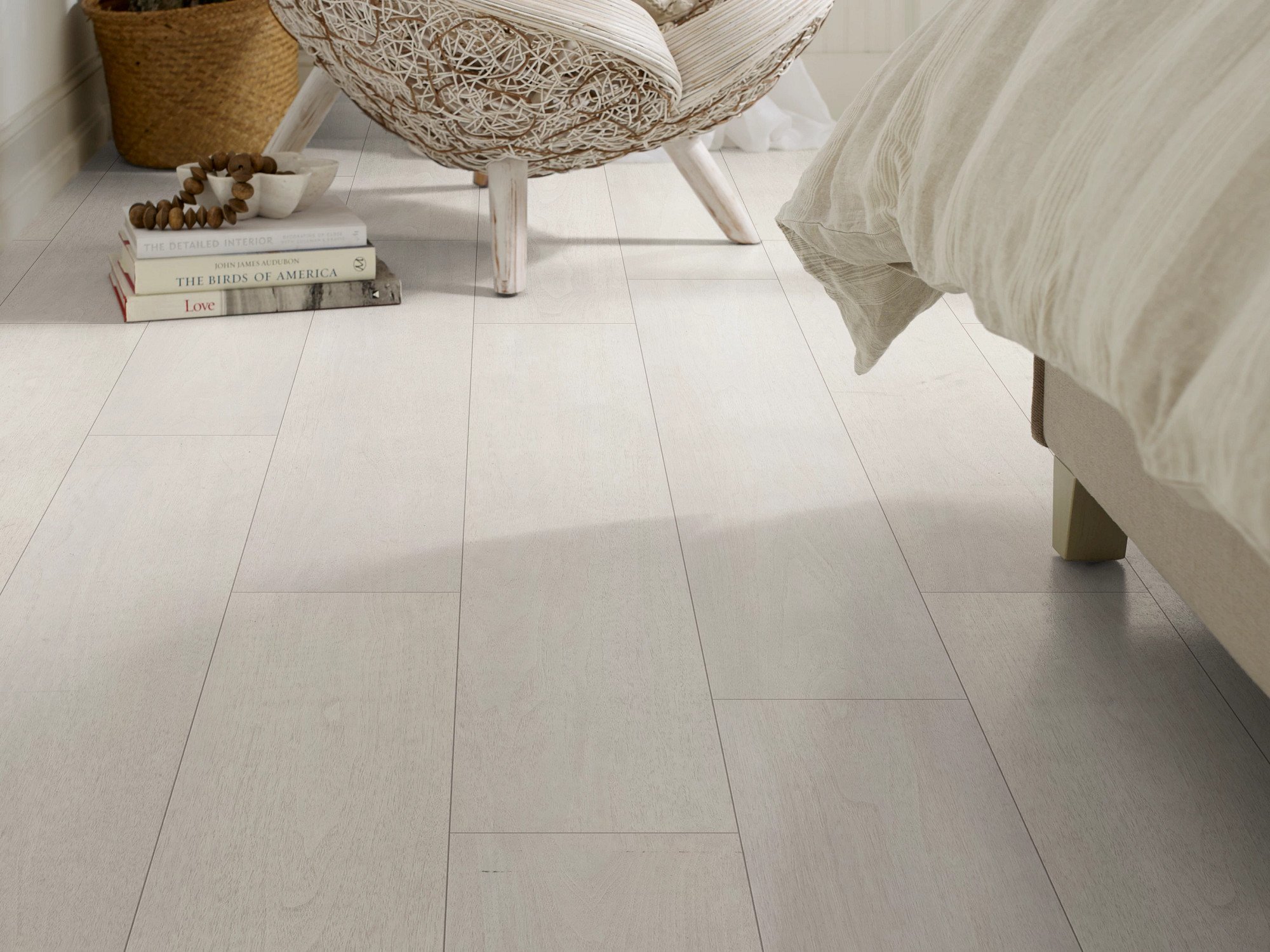 Oriel flooring, shown in a room
