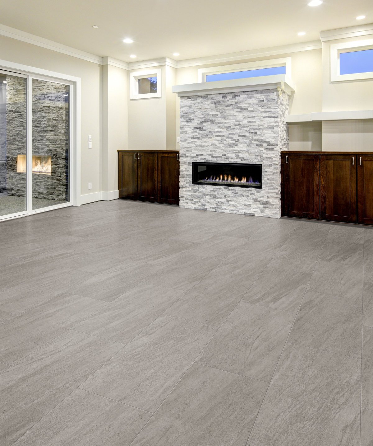 Shadow flooring, shown in a room