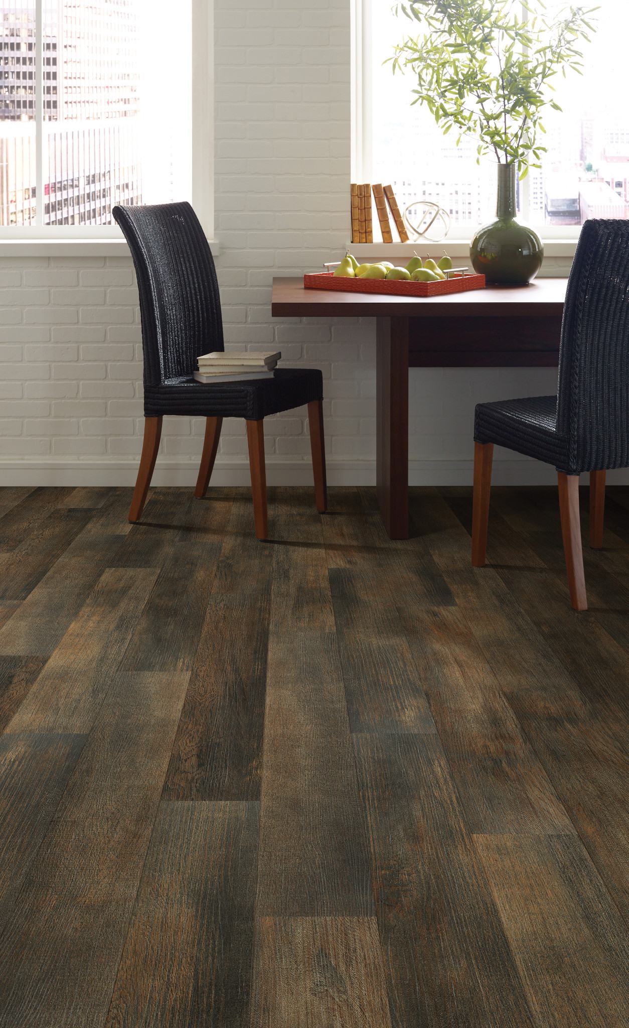 Thicket flooring, shown in a room