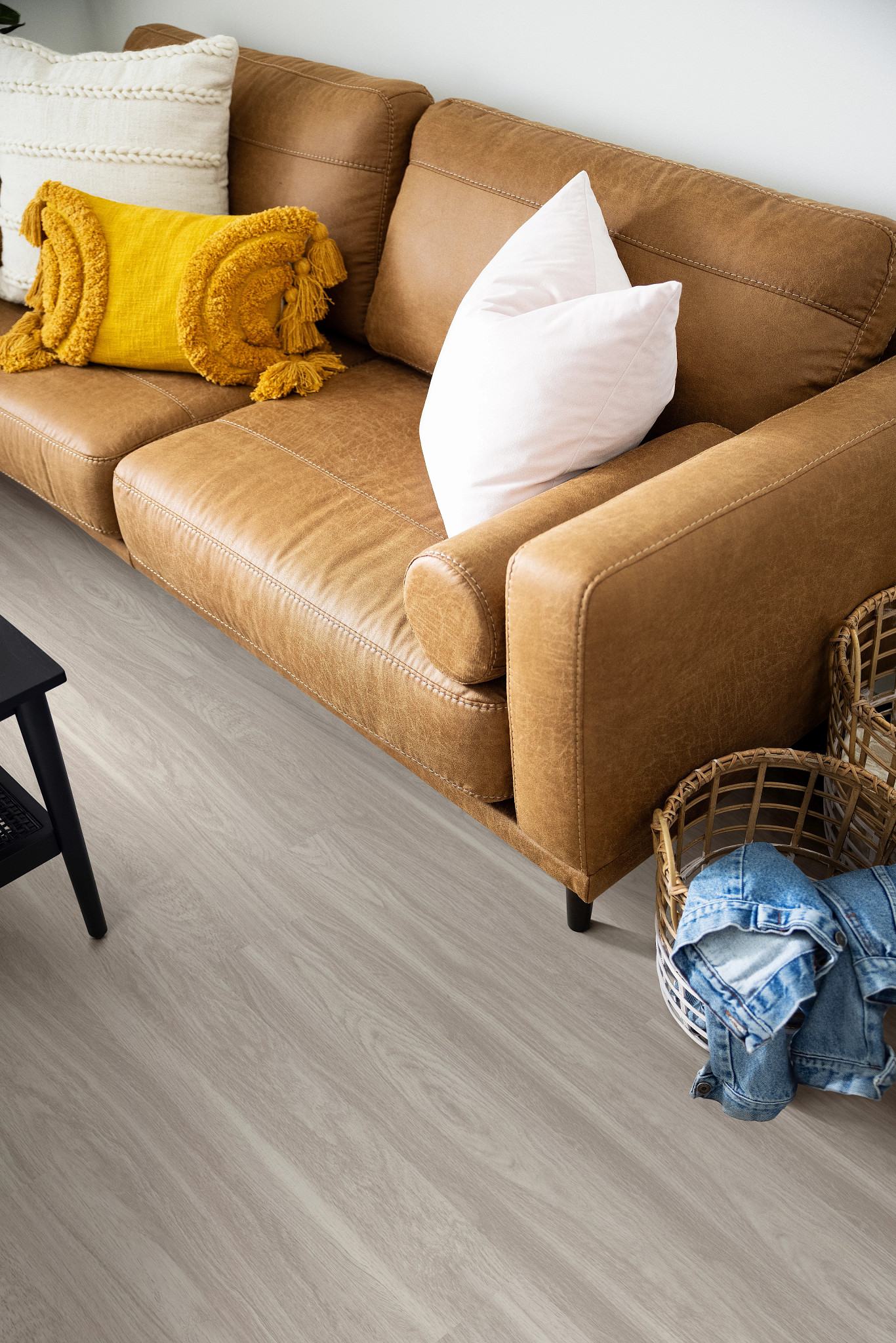 Shadow flooring, shown in a room