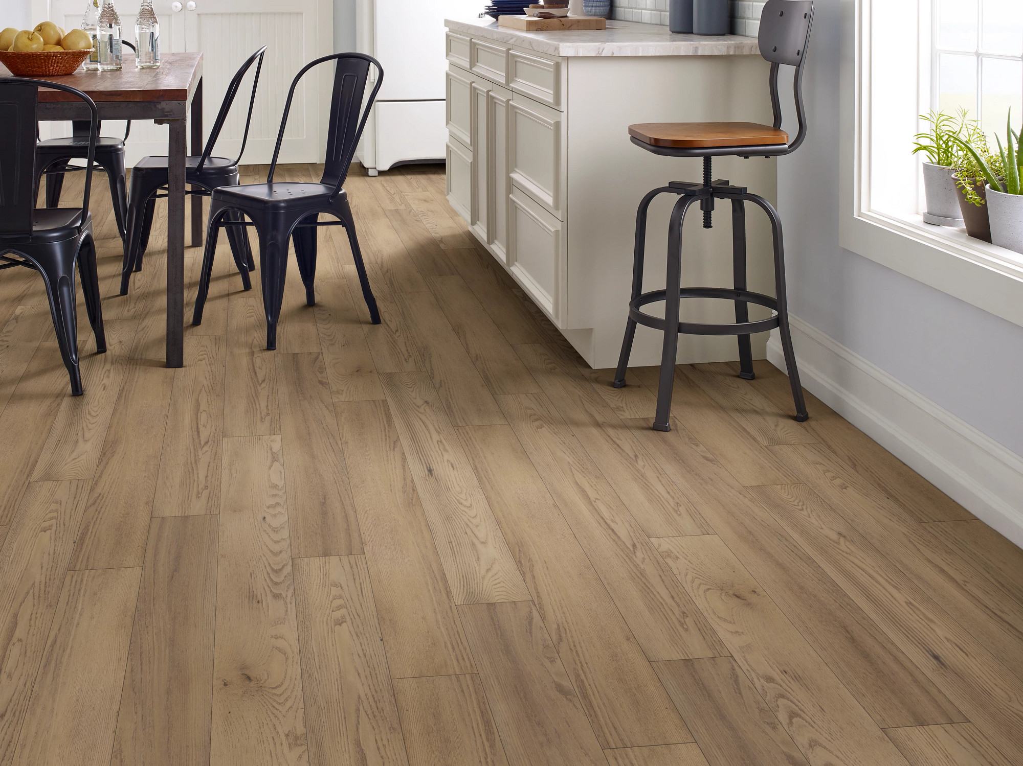 Magnolia flooring, shown in a room