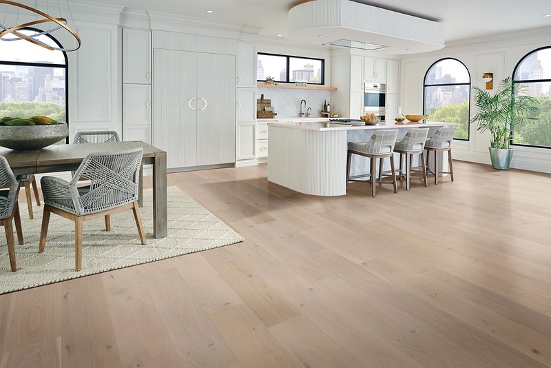 Airy Respite flooring in a room