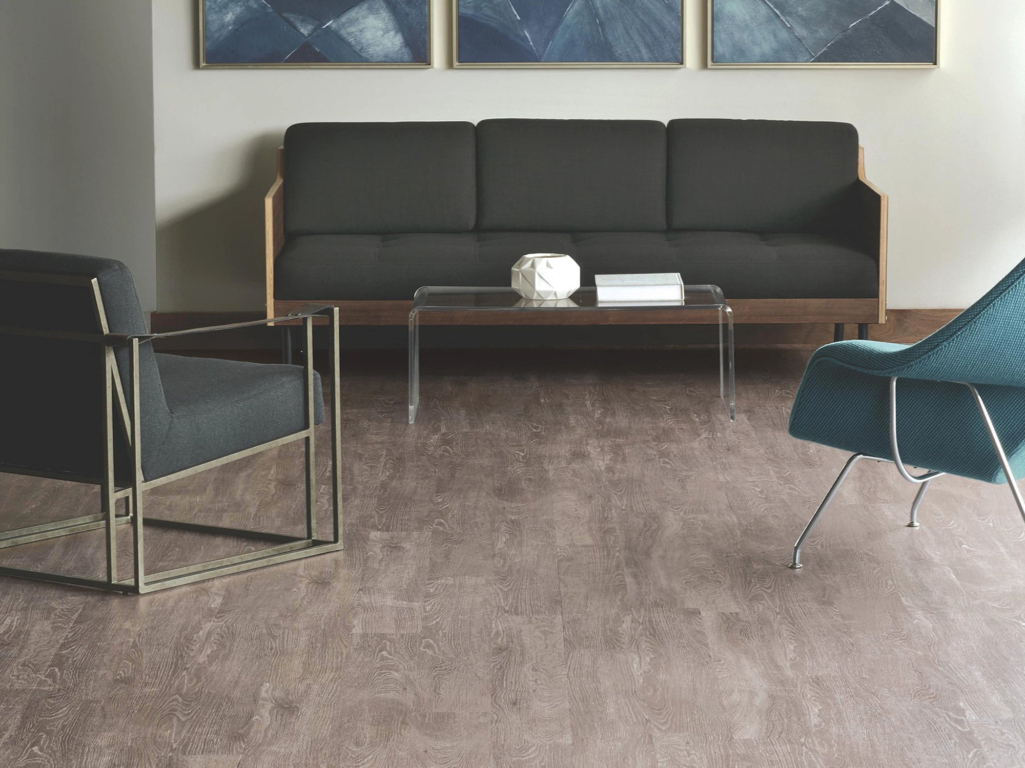 King Street flooring, shown in a room