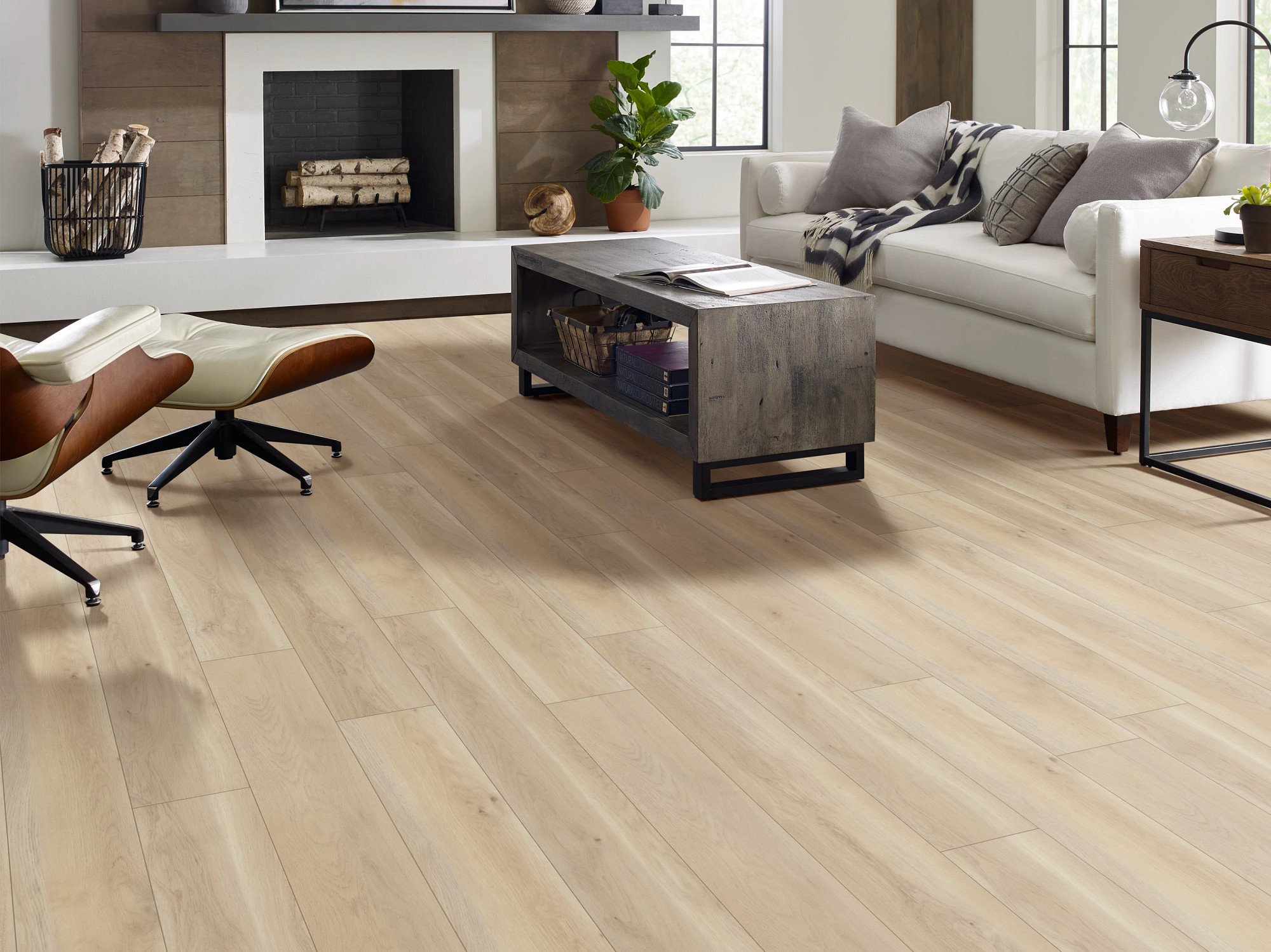 Cambridge flooring, shown in a room