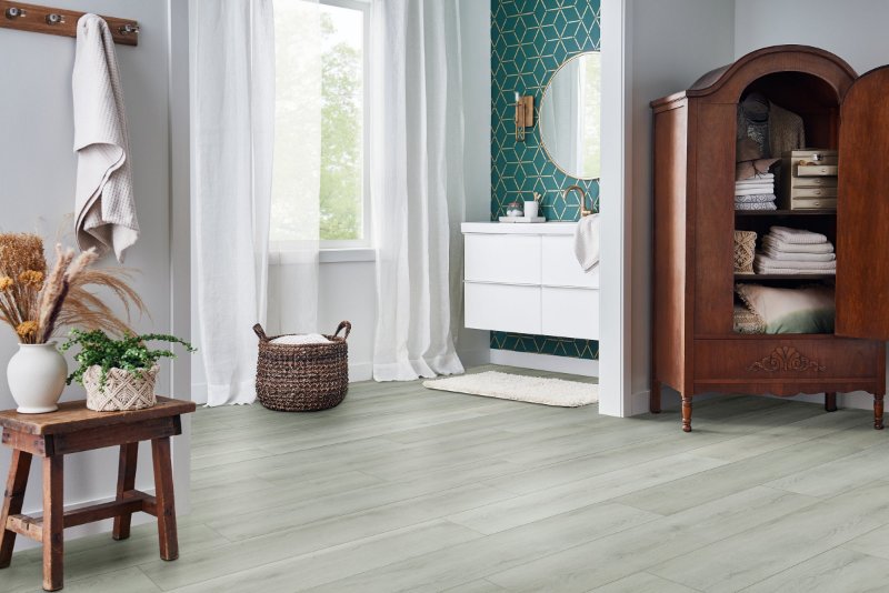 Garden Mist flooring in a room