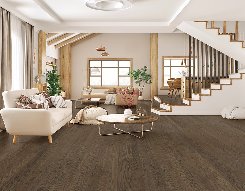 Summit flooring in a room