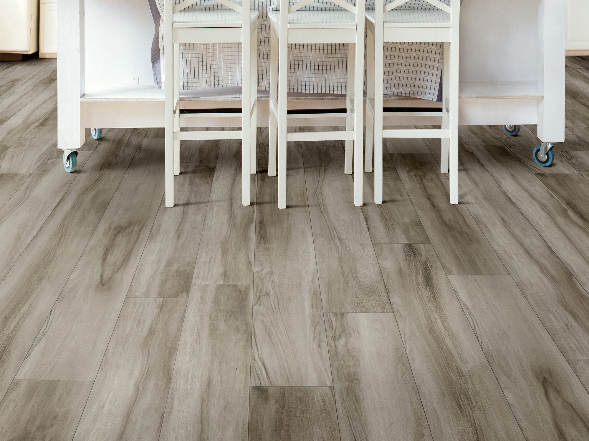Noble flooring, shown in a room