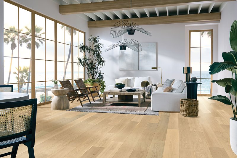 Outer Banks flooring in a room