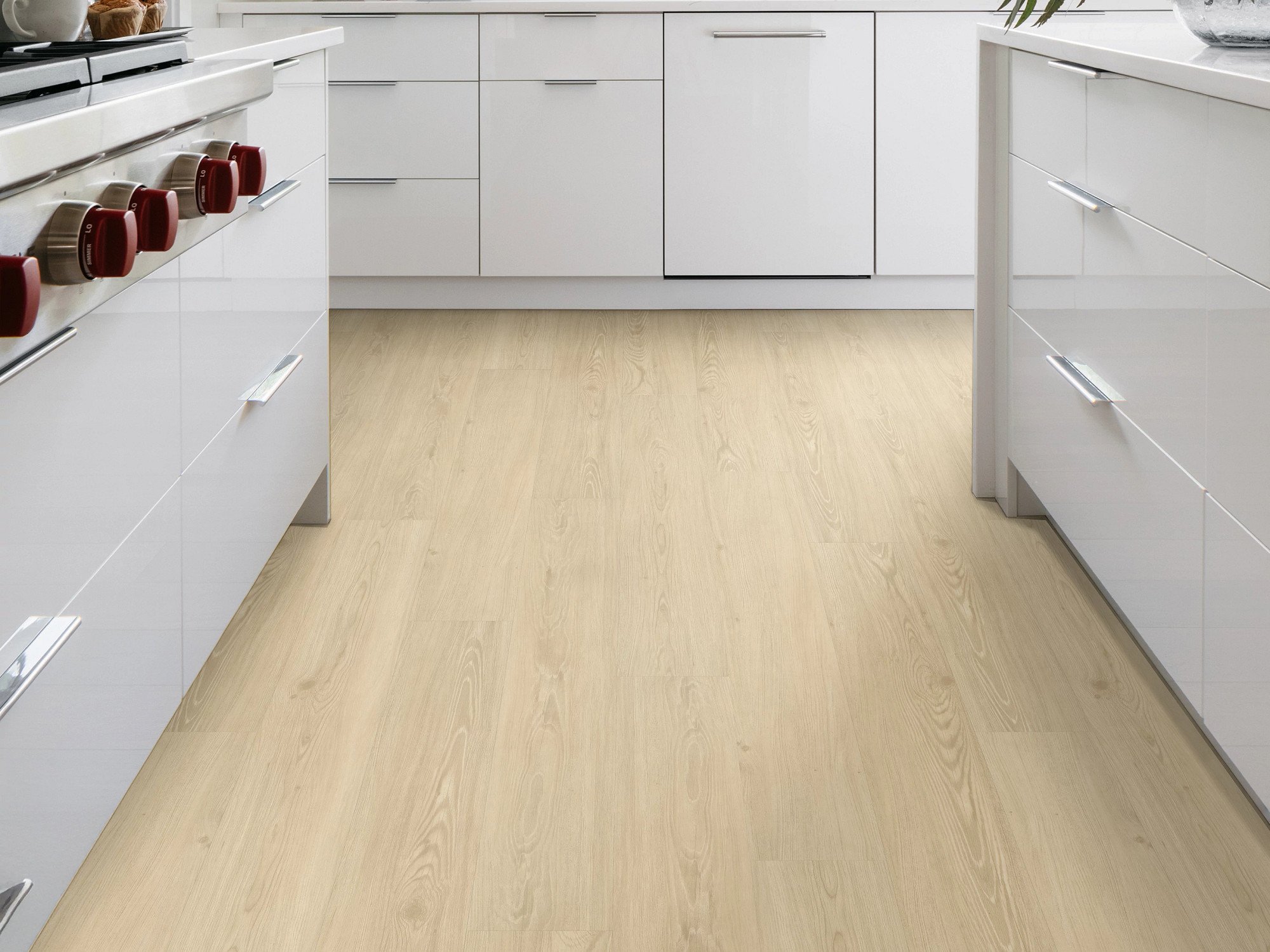Canyon flooring, shown in a room