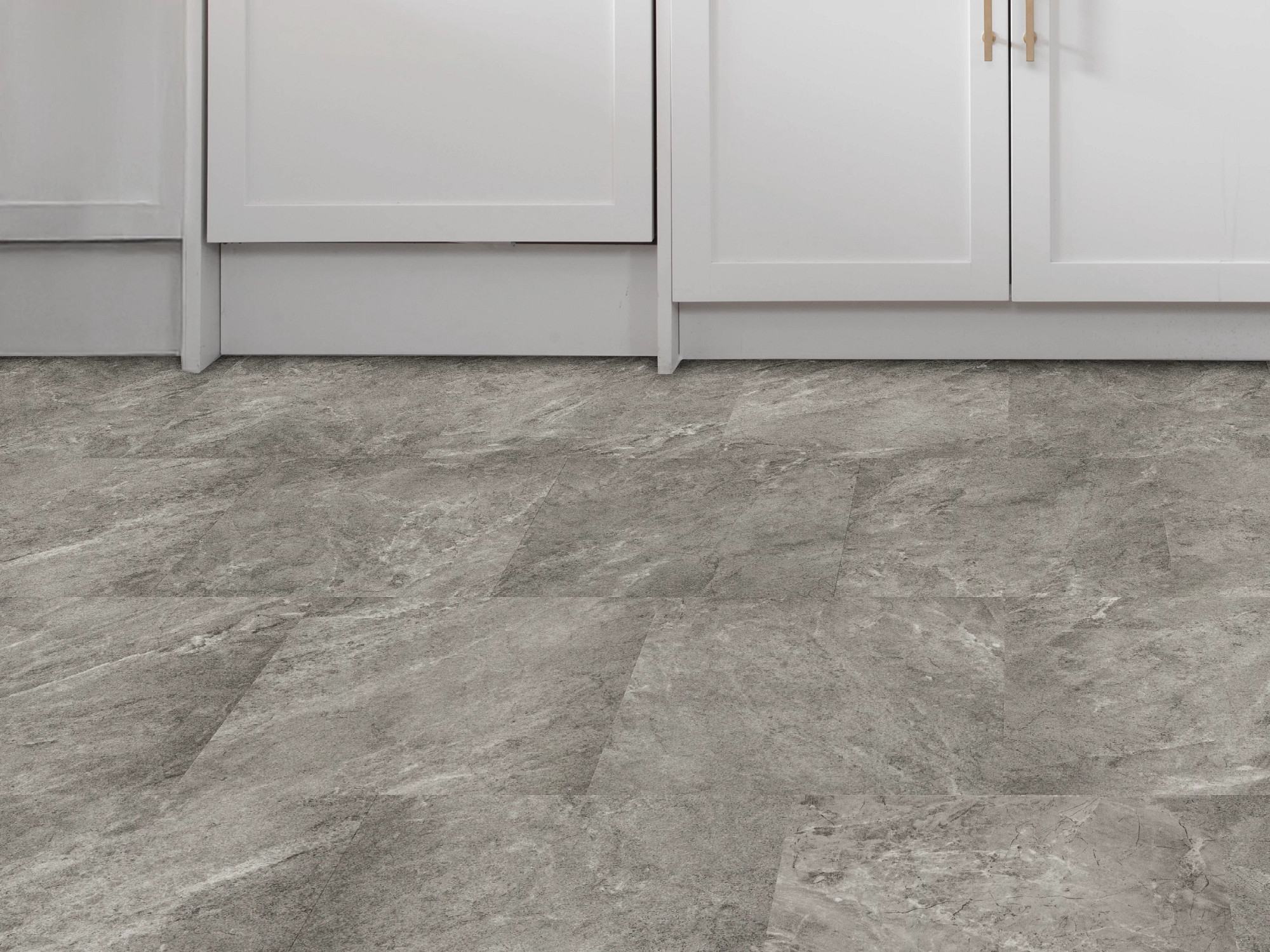 Iron flooring, shown in a room