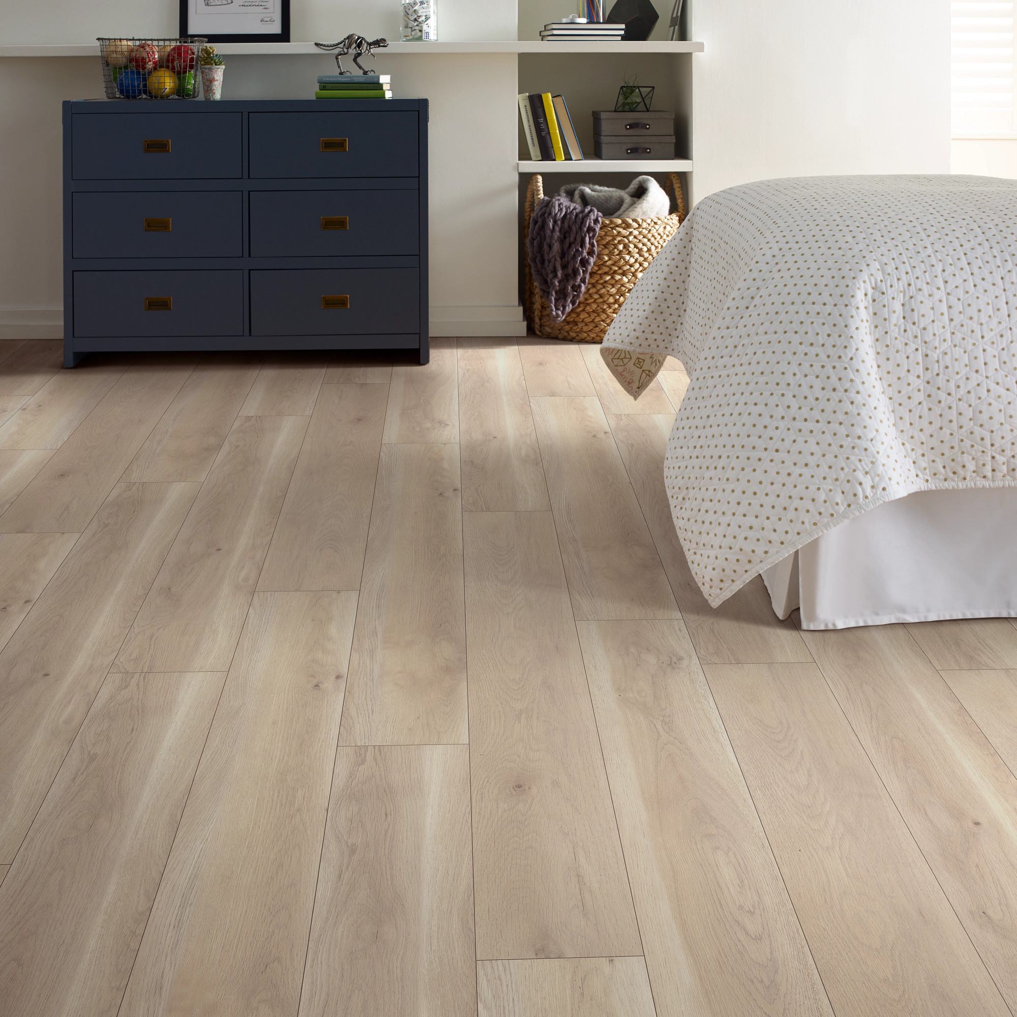 Wisteria flooring, shown in a room