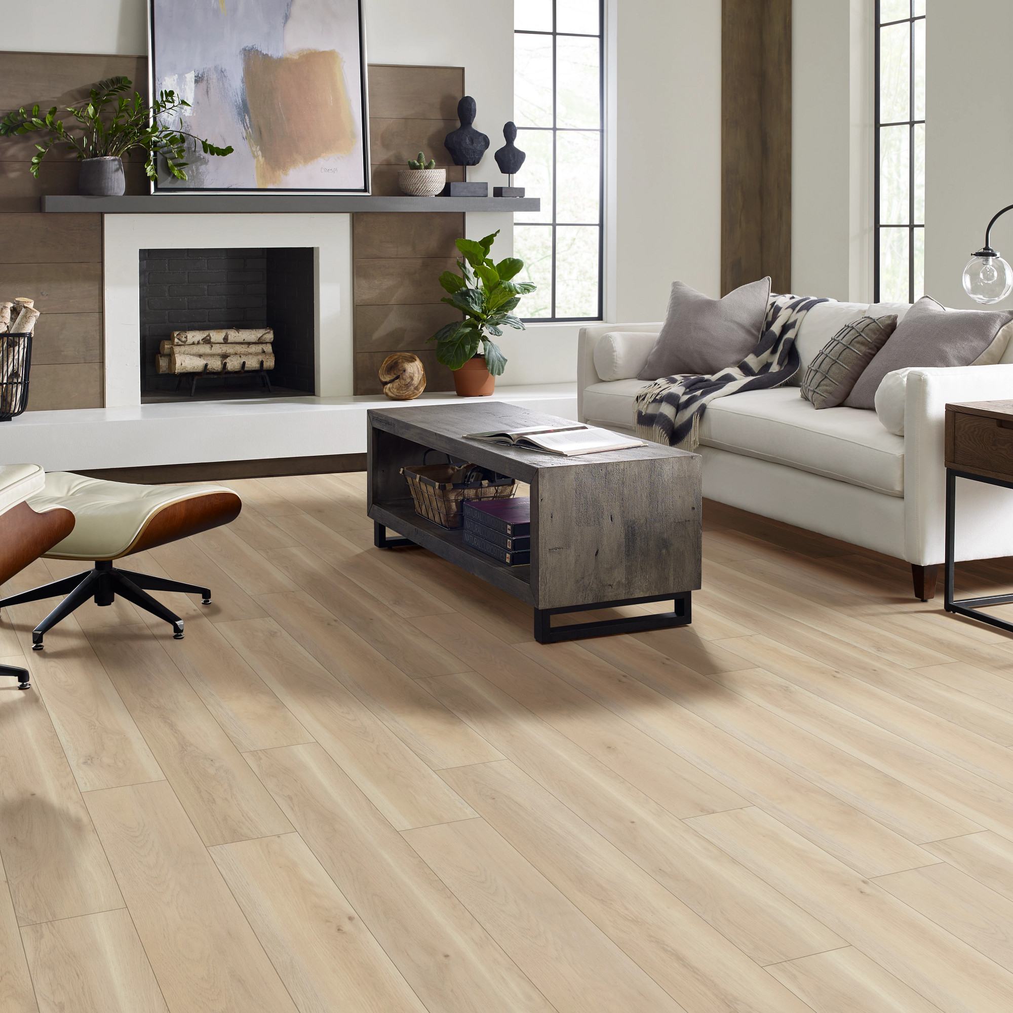 Cambridge flooring, shown in a room
