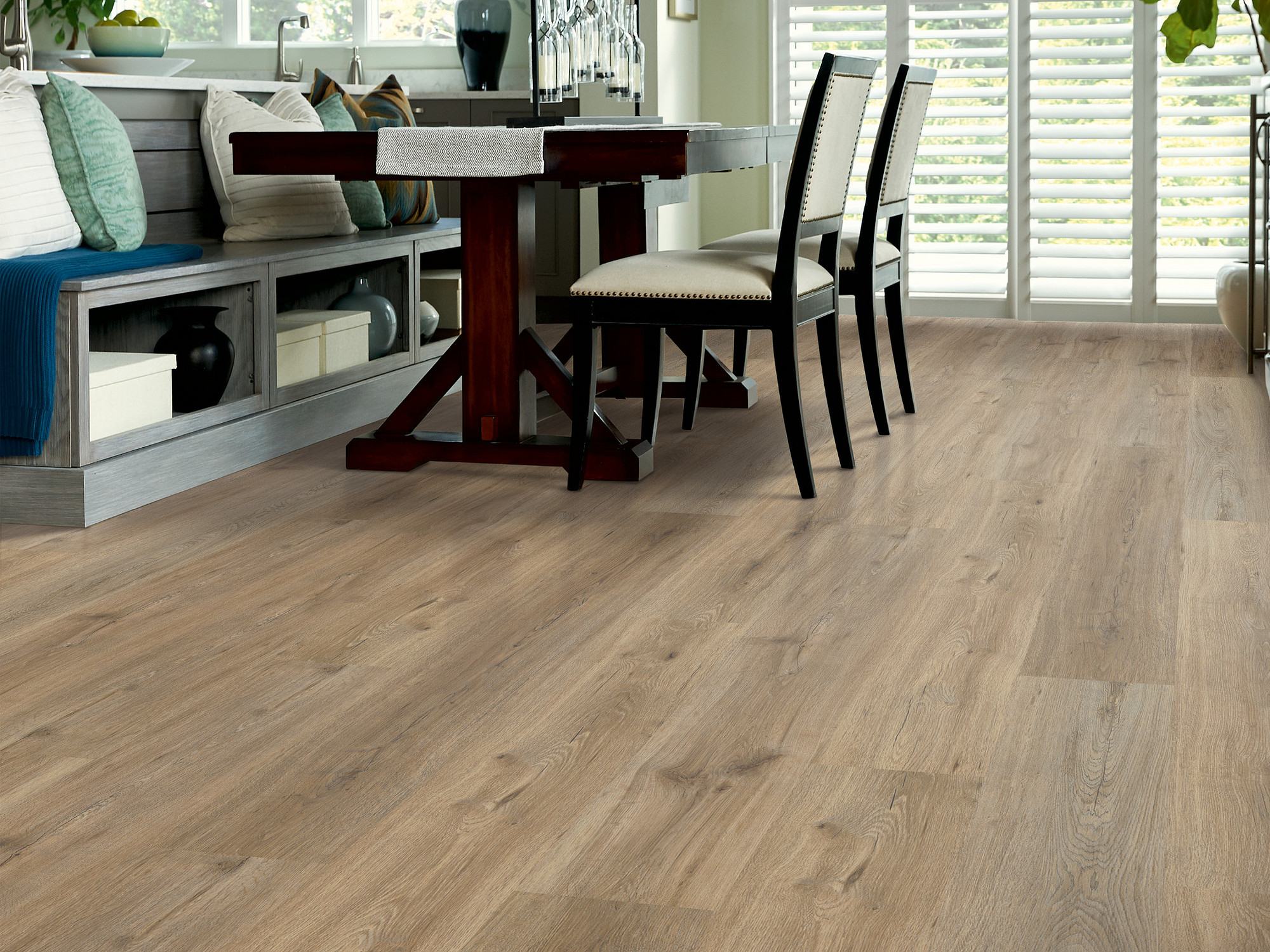 Wild Dunes flooring, shown in a room