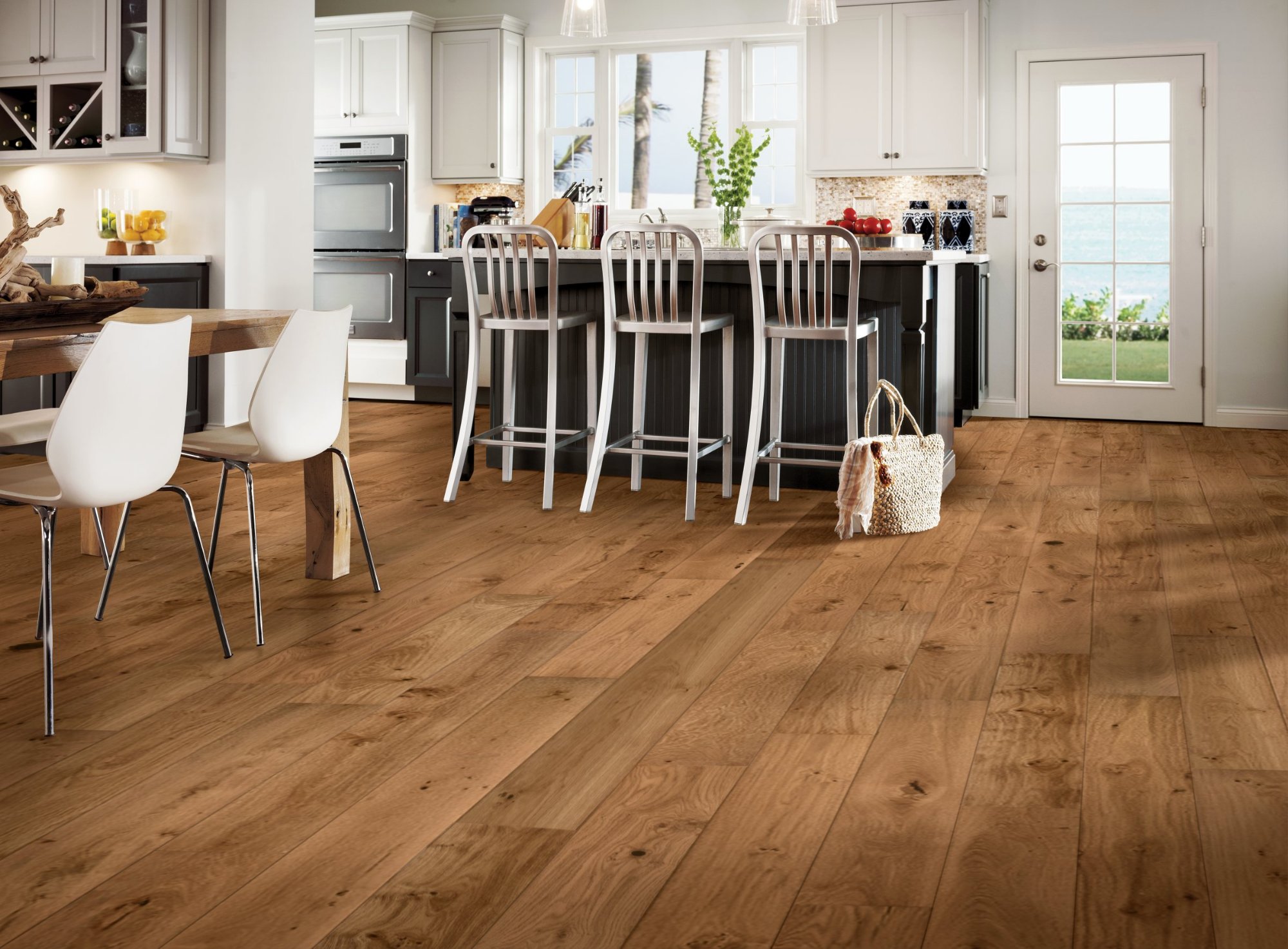 Sunny Shade flooring, shown in a room