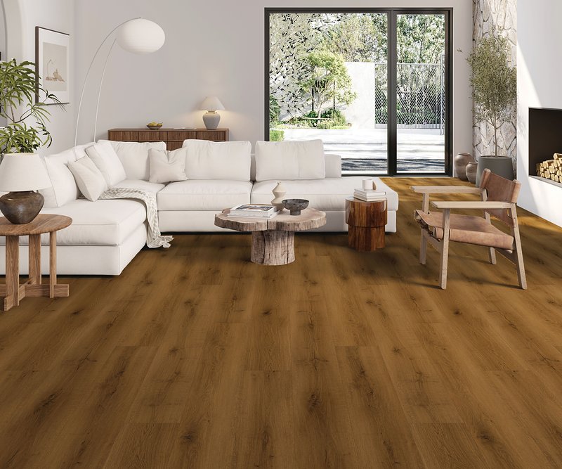 Mountain Top flooring in a room