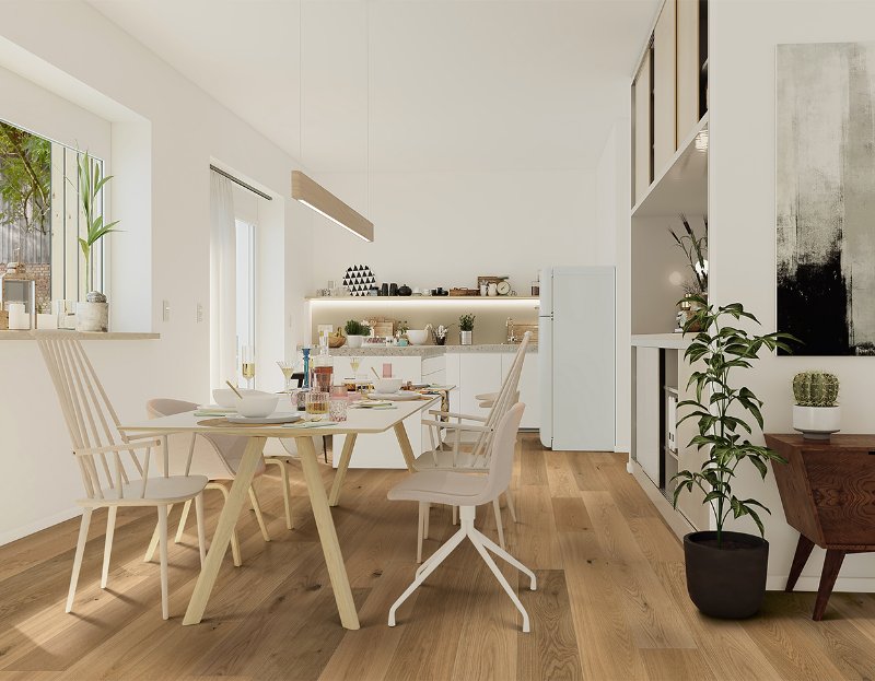 Montford flooring in a room