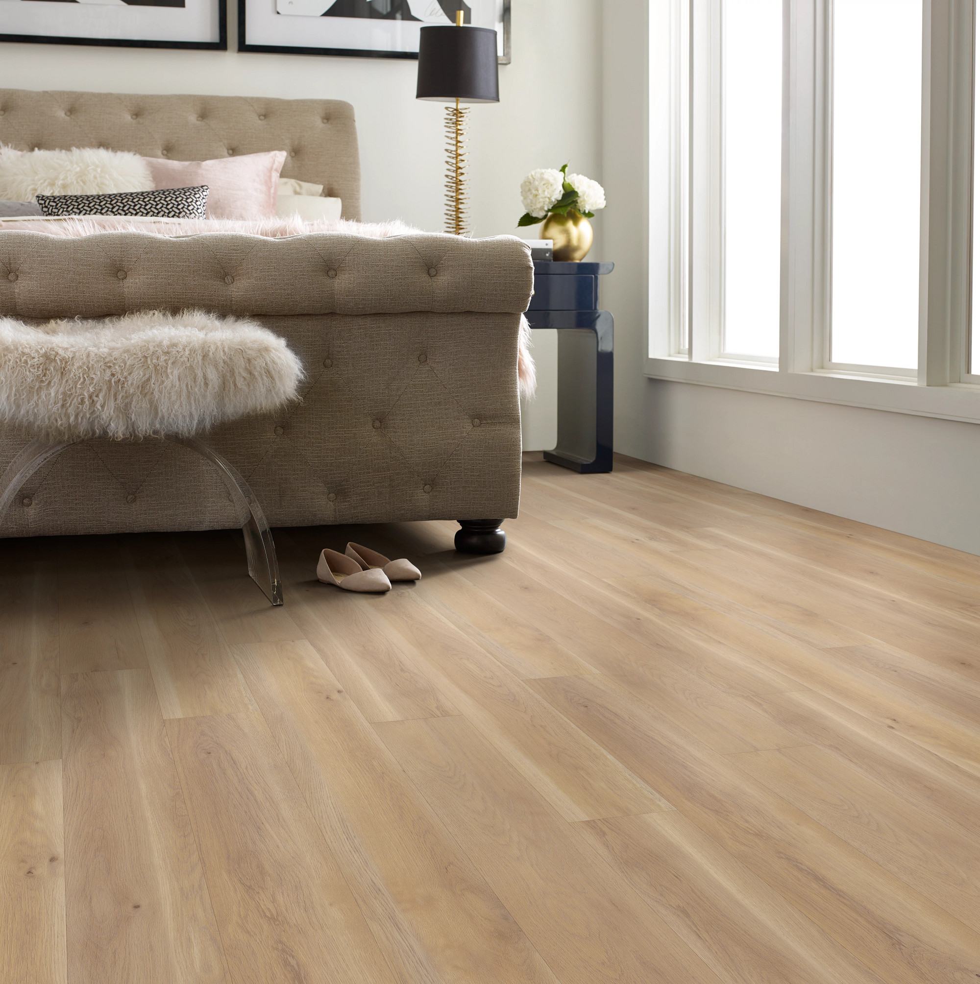 Edgemont flooring, shown in a room