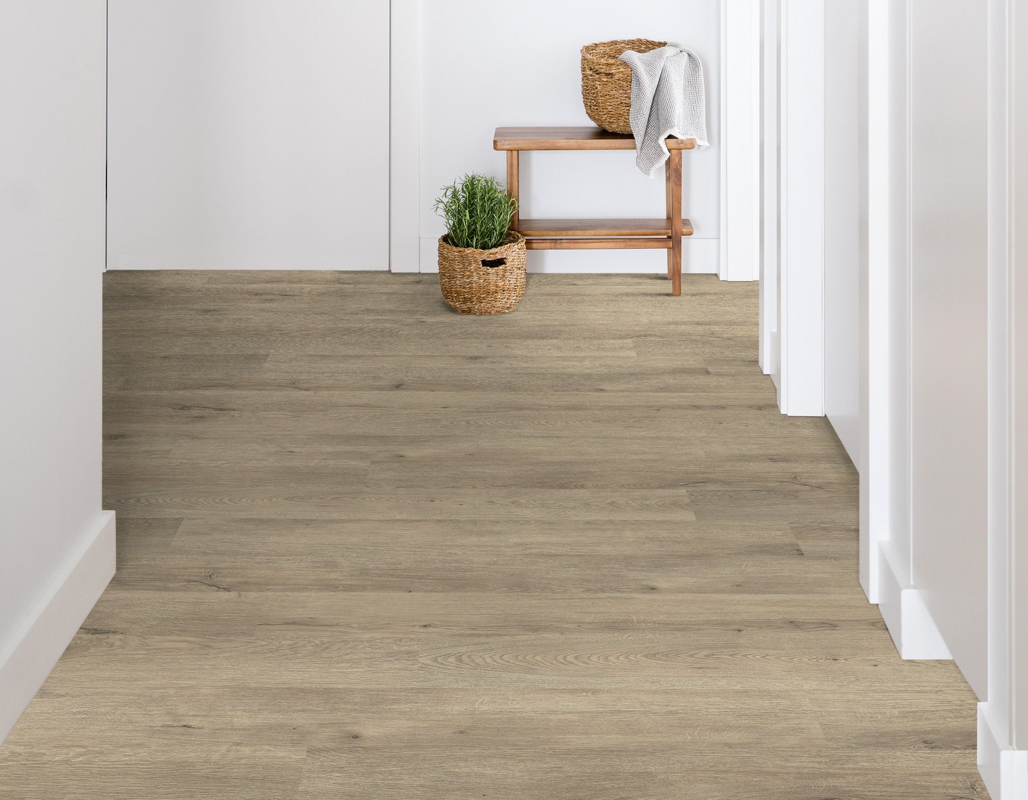 Los Angeles flooring, shown in a room