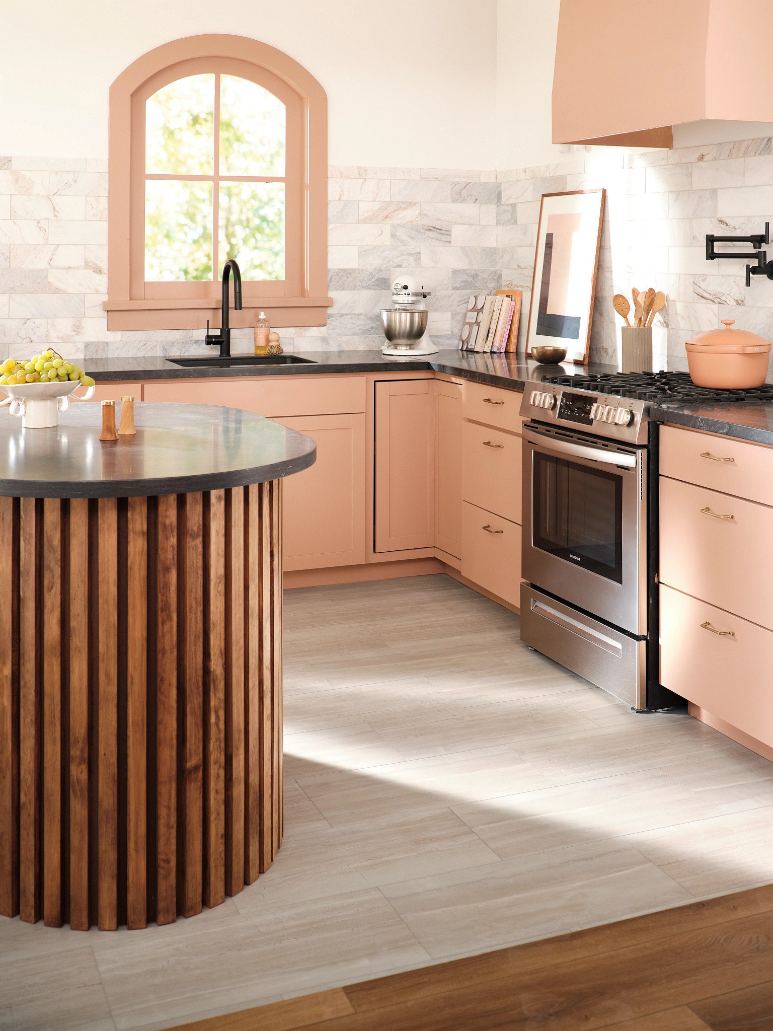 Ligera Sandstone flooring, shown in a room
