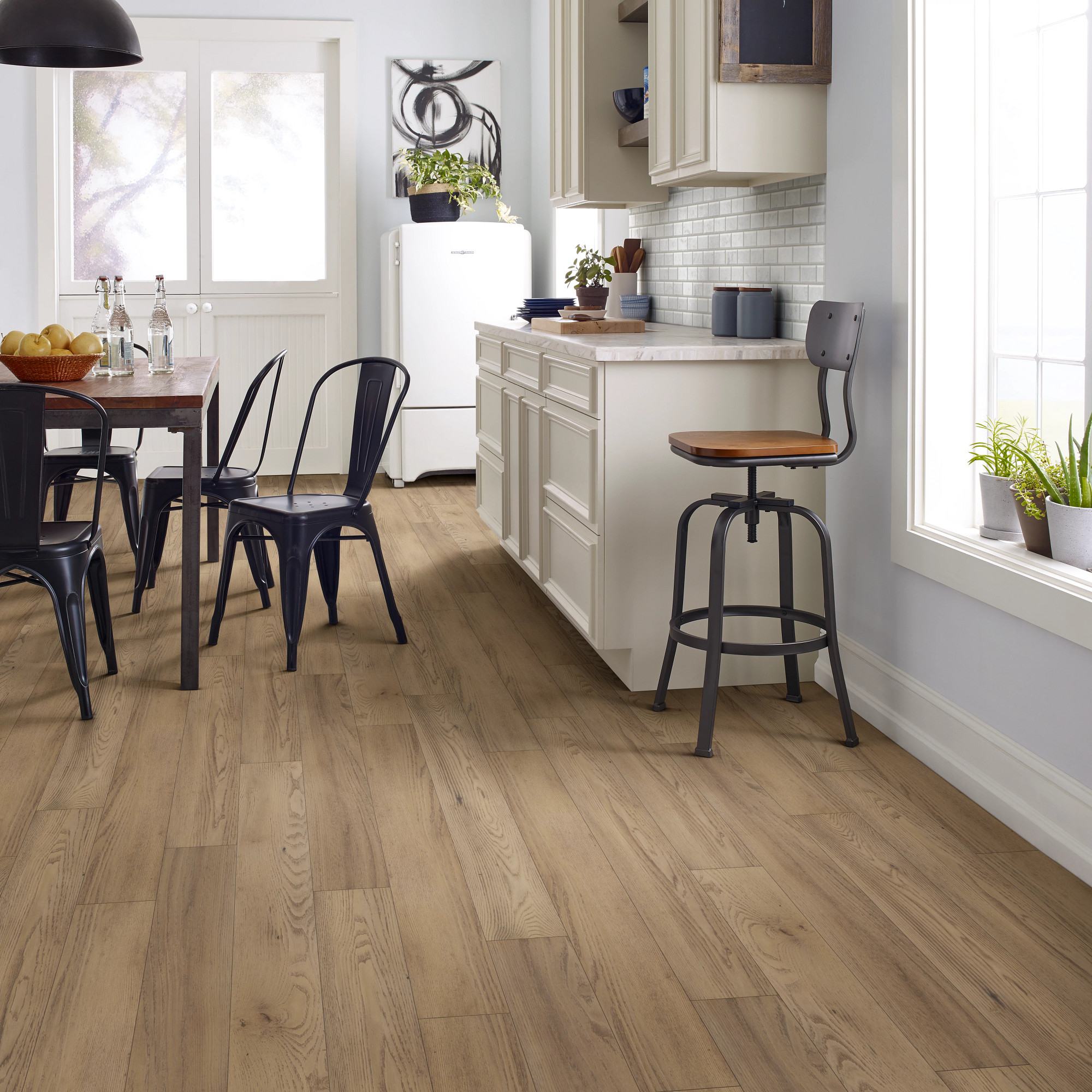 Magnolia flooring, shown in a room