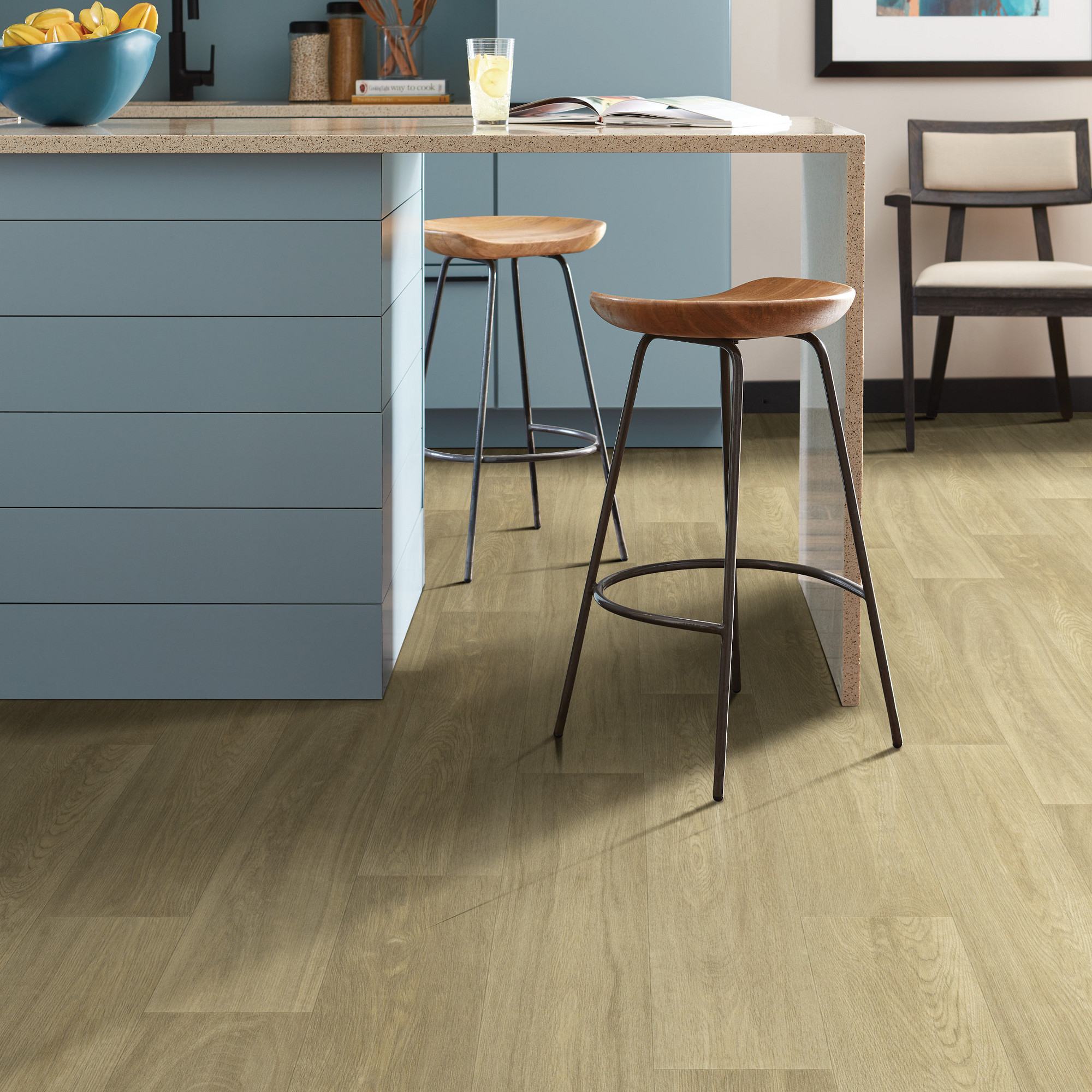 Mount Vernon flooring, shown in a room