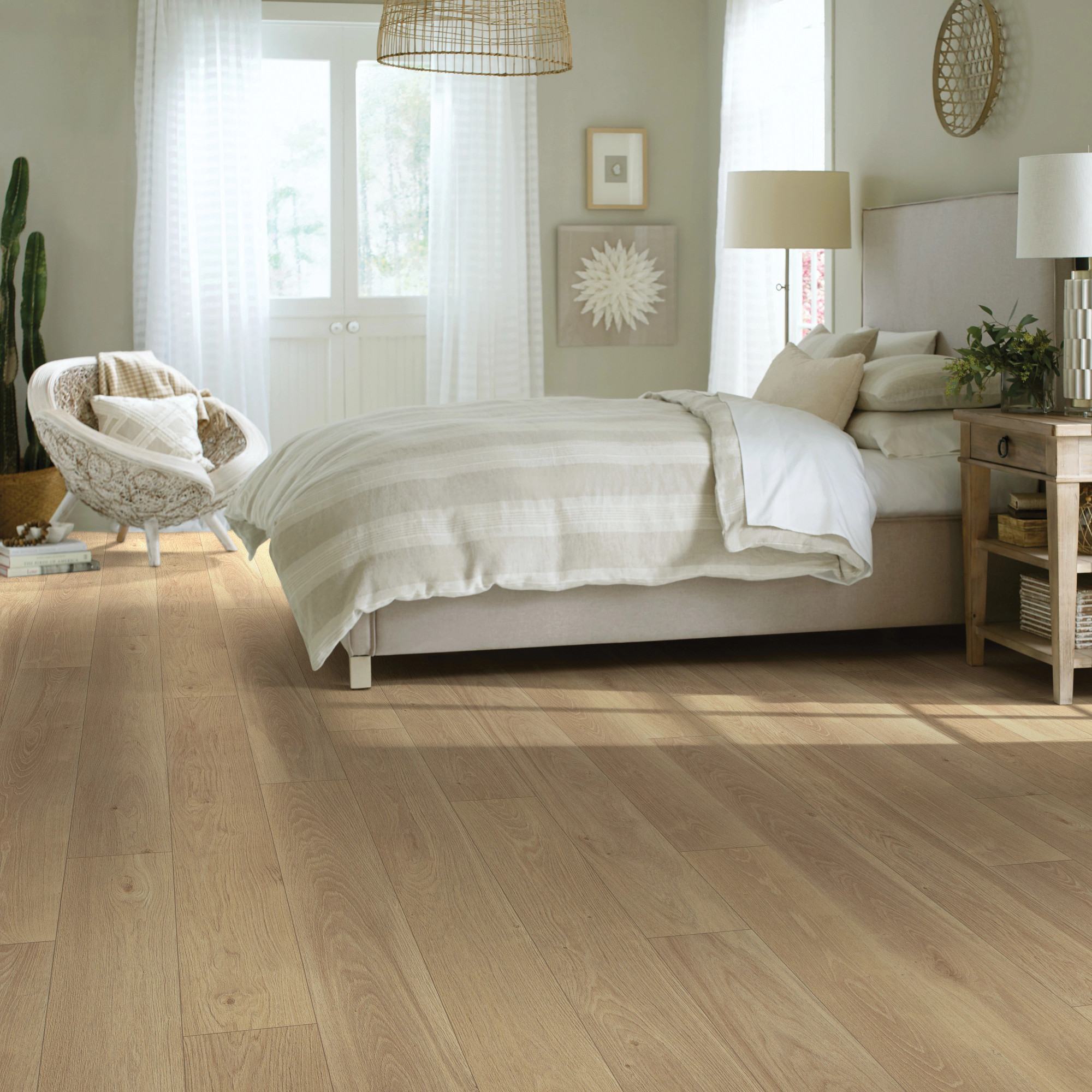 Phoenix flooring, shown in a room