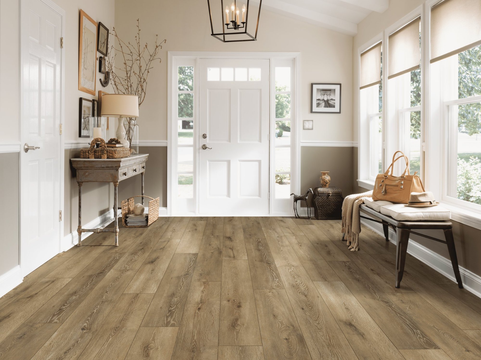Forest Near flooring, shown in a room