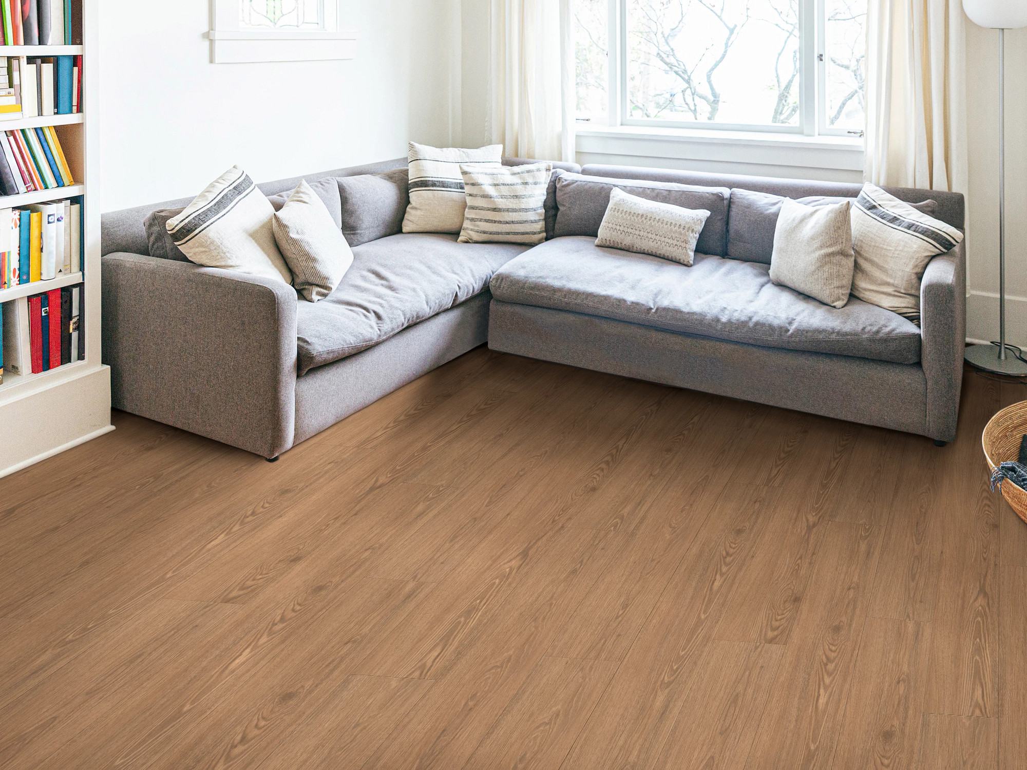 Bramble flooring, shown in a room