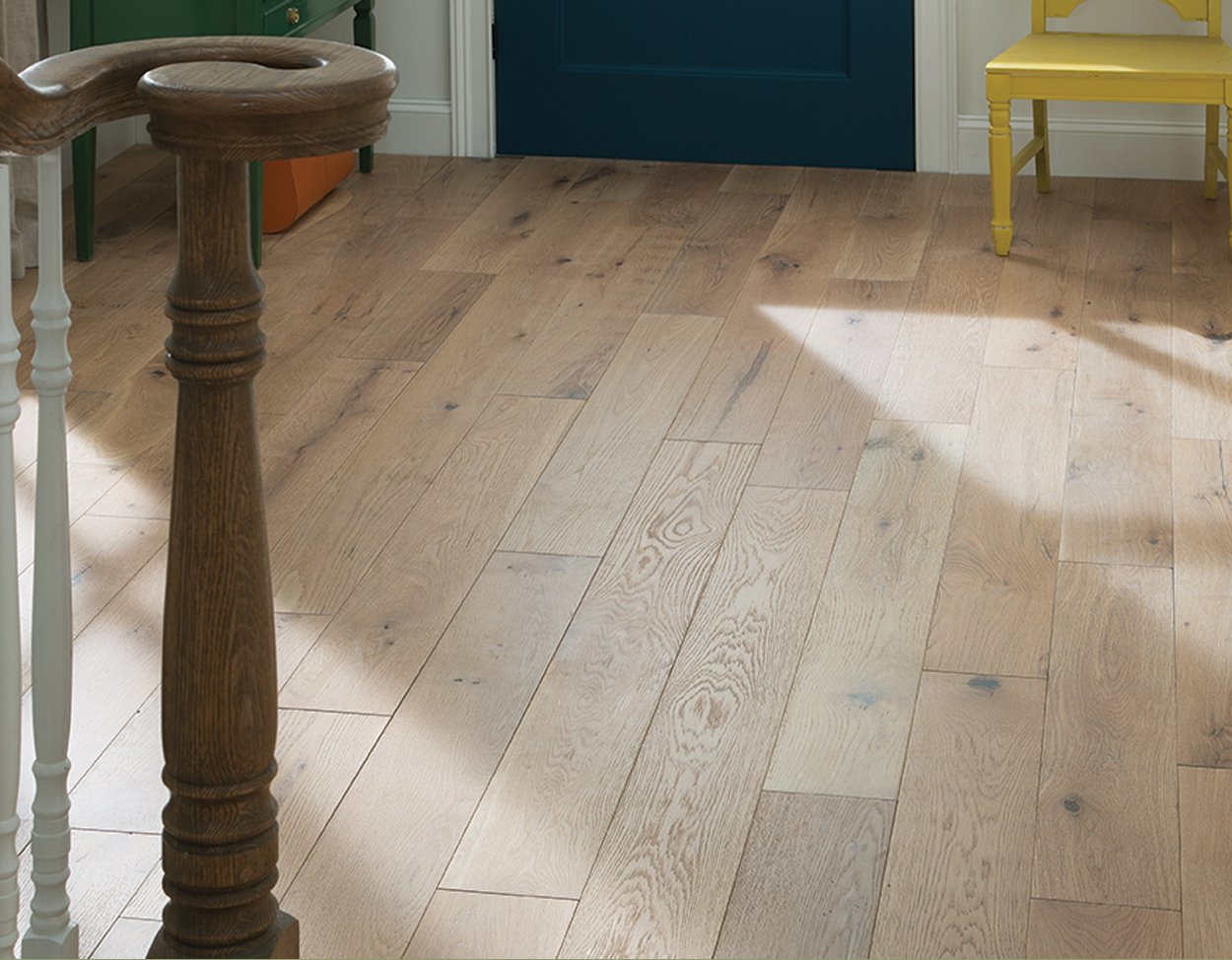 Cascade flooring, shown in a room